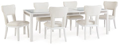 Furniture City Laplace - Ashley Furniture - Chalanna Dining Table and 6 Chairs - Dining Table and 6 Chairs - D822D2
