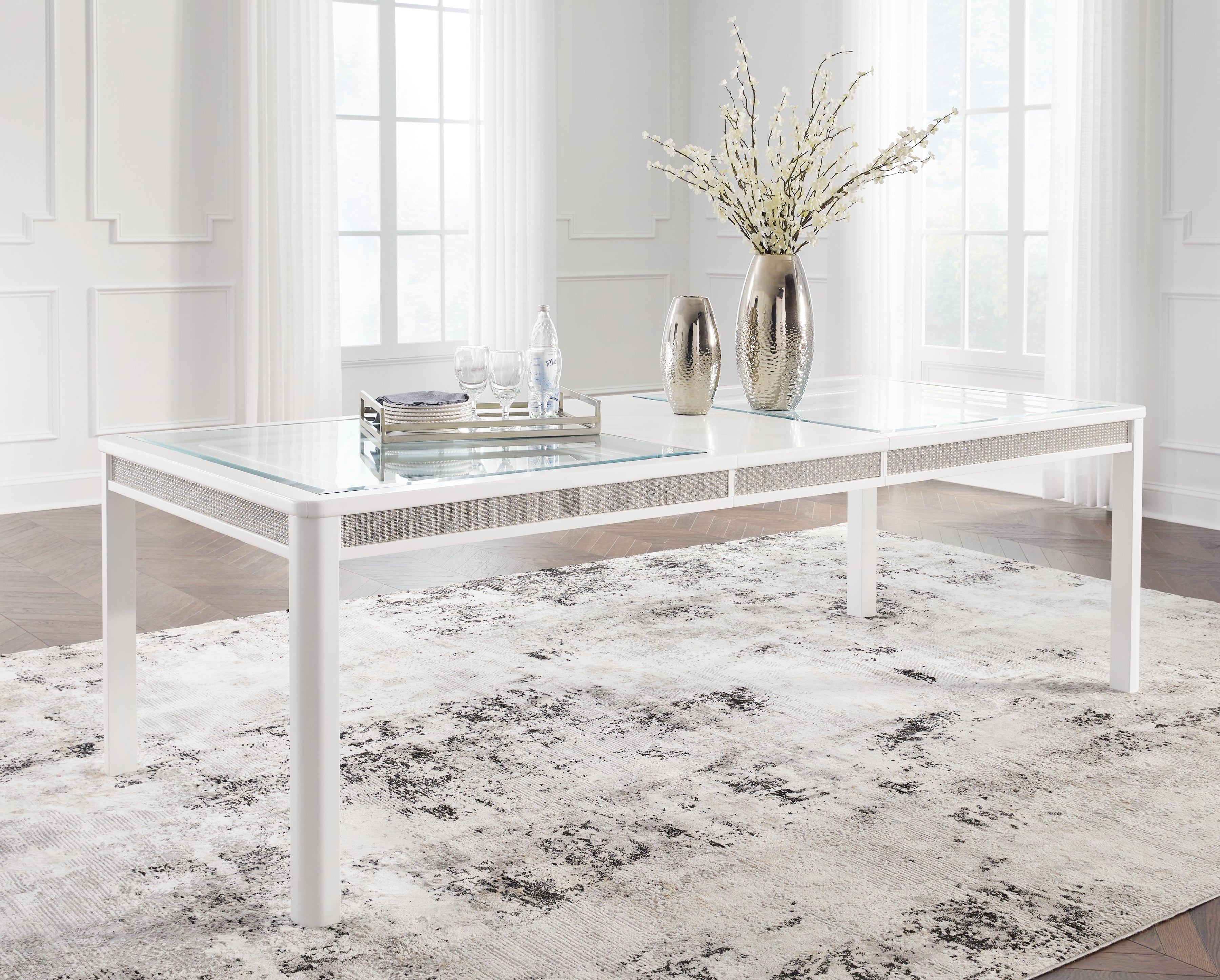Furniture City Laplace - Ashley Furniture - Chalanna Dining Room - RECT Dining Room EXT Table - D822-35