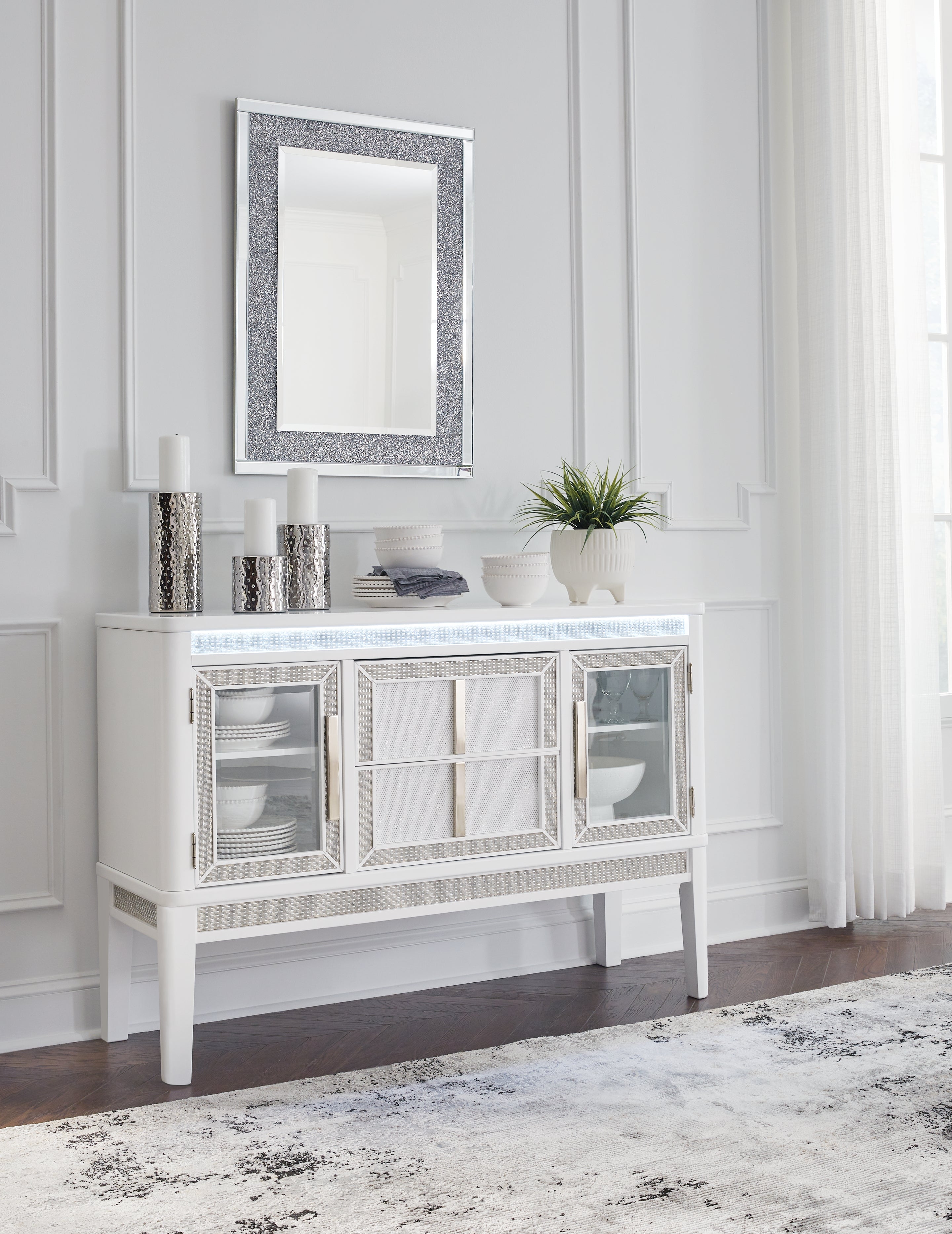 Furniture City Laplace - Ashley Furniture - Chalanna Dining Room - Dining Room Server - D822-60
