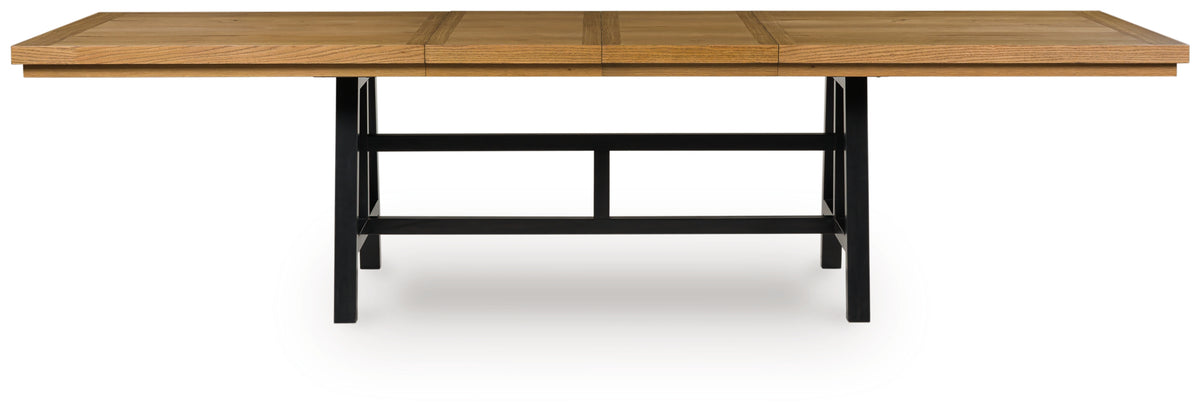 Furniture City Laplace - Ashley Furniture - Galliden Dining Extension Table - RECT Dining Room EXT Table - D841-55