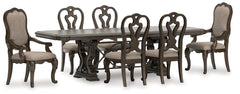 Furniture City Laplace - Ashley Furniture - Maylee Dining Table and 6 Chairs - Dining Table and 6 Chairs - D947D3
