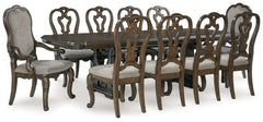 Furniture City Laplace - Ashley Furniture - Maylee Dining Table and 10 Chairs - Dining Table and 10 Chairs - D947D14