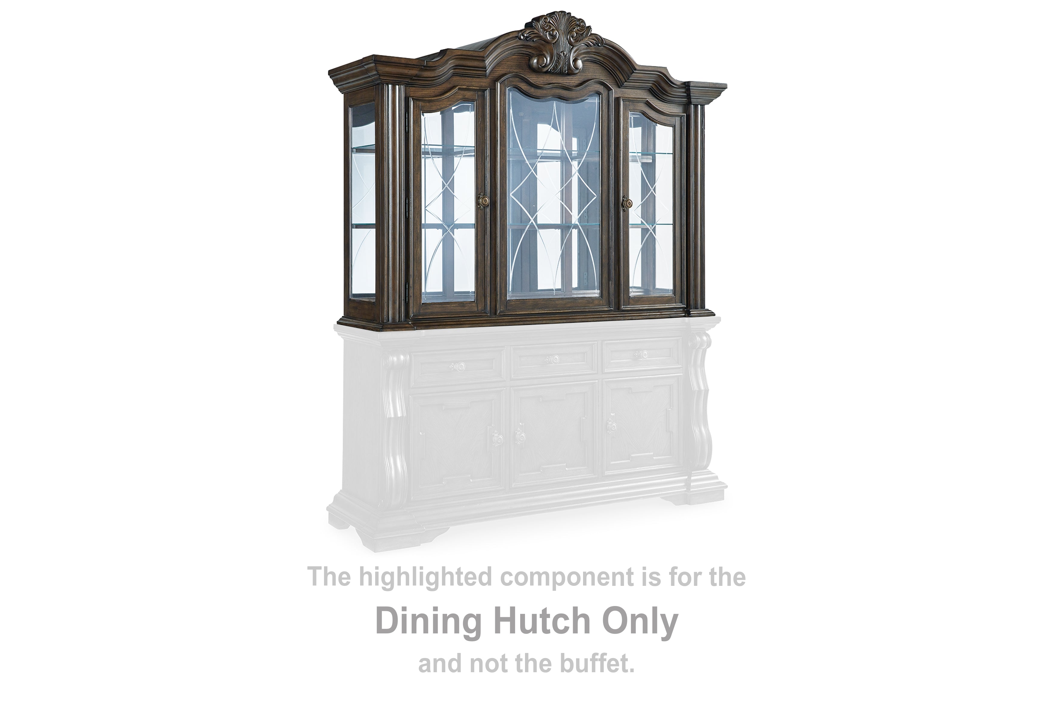 Furniture City Laplace - Ashley Furniture - Maylee Dining Room - Dining Room Hutch - D947-81