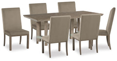 Furniture City Laplace - Ashley Furniture - Chrestner Dining Table and 6 Chairs - Dining Table and 6 Chairs - D983D5