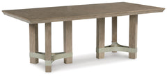Furniture City Laplace - Ashley Furniture - Chrestner Dining Room - Rectangular Dining Room Table / Gray - D983-25