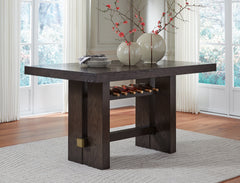 Furniture City Laplace - Ashley Furniture - Burkhaus Counter Height Dining Table - RECT Dining Room Counter Table - D984-32