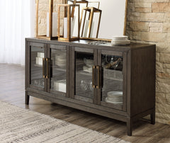 Furniture City Laplace - Ashley Furniture - Burkhaus Dining Room - Dining Room Server / Dark Brown - D984-60