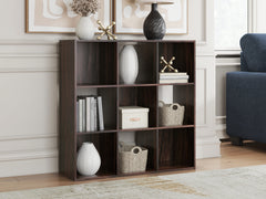 Furniture City Laplace - Ashley Furniture - Glosmount Nine Cube Organizer - Nine Cube Organizer - EA1055-3X3