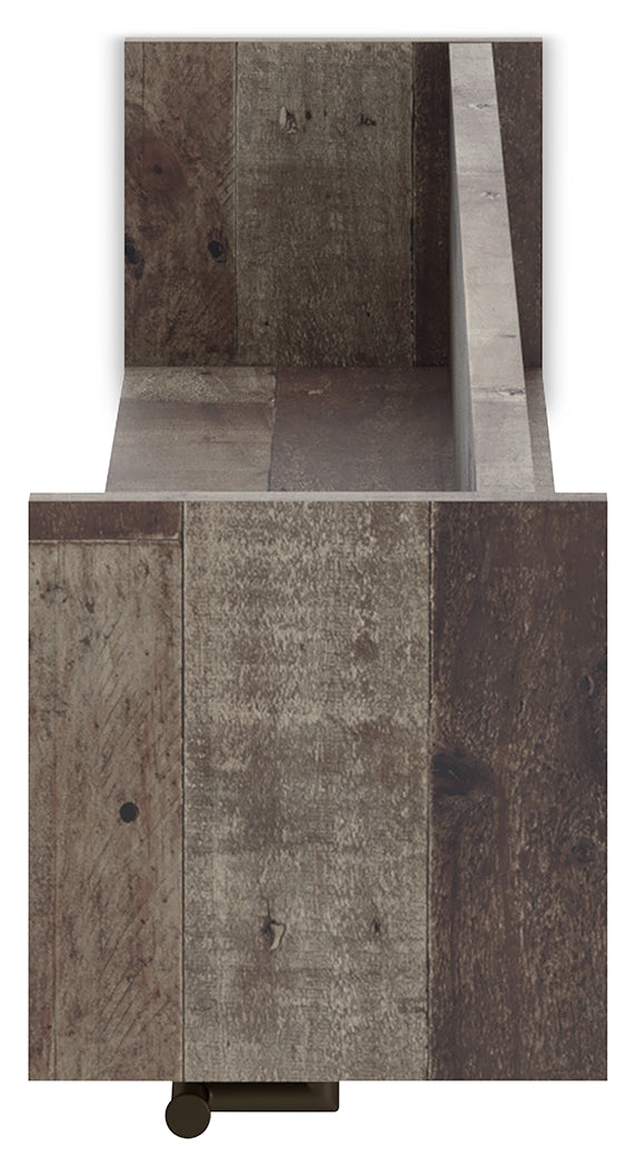 Furniture City Laplace - Ashley Furniture - Neilsville Wall Decor - Wall Mounted Coat Rack w/Shelf / Whitewash - EA2320-151