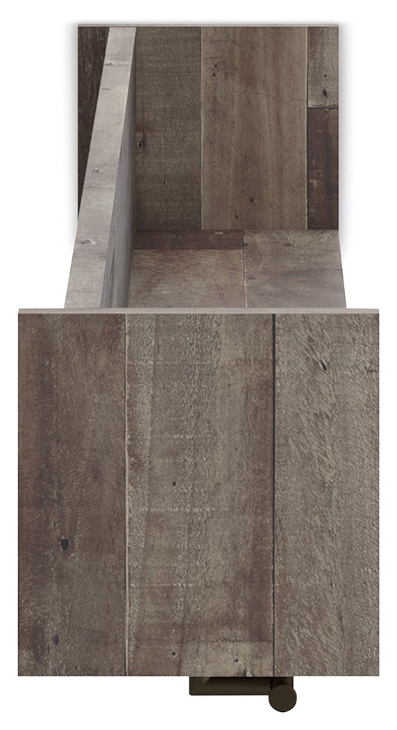 Furniture City Laplace - Ashley Furniture - Neilsville Wall Decor - Wall Mounted Coat Rack w/Shelf / Whitewash - EA2320-151