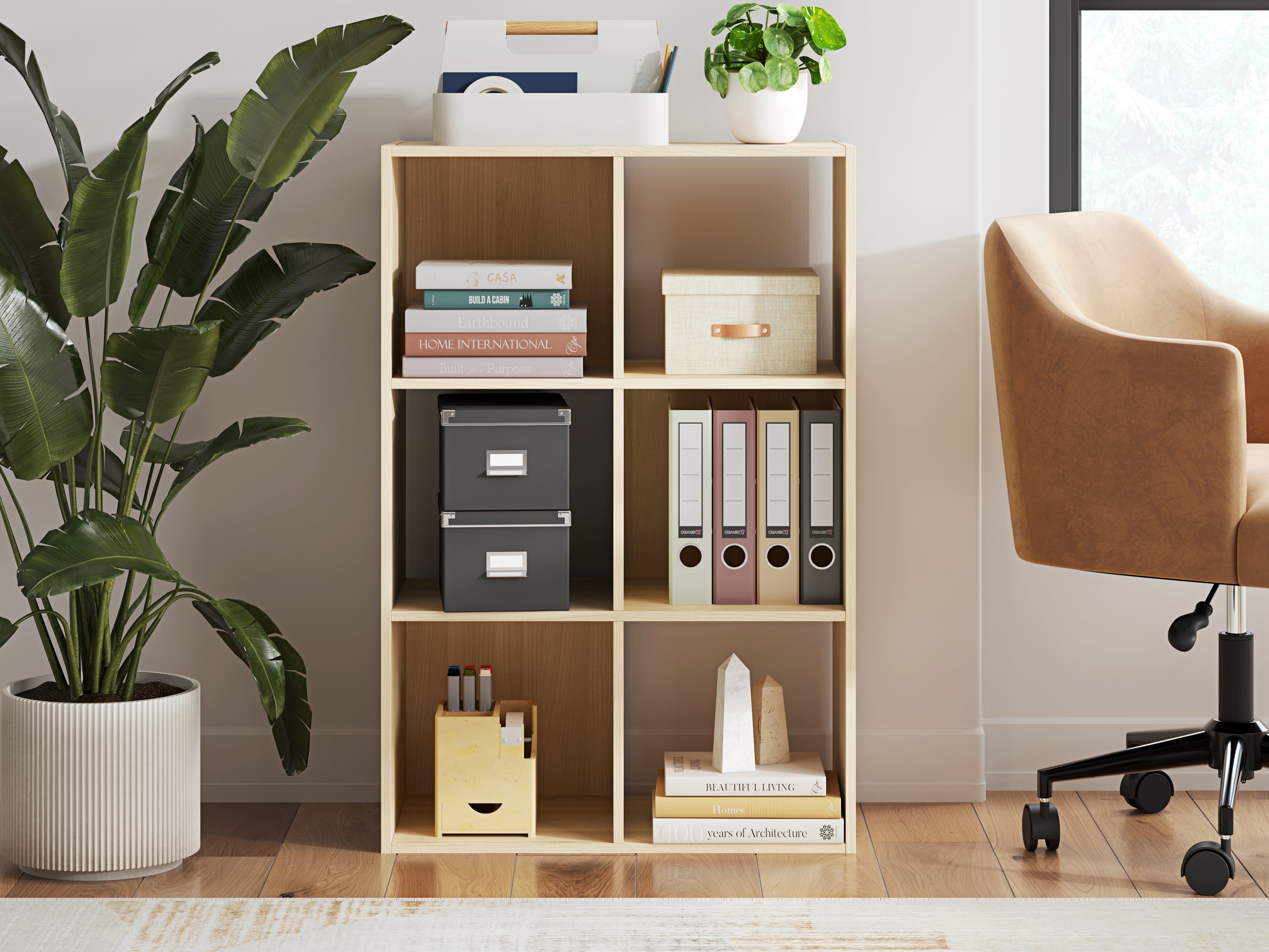 Furniture City Laplace - Ashley Furniture - Piperton Four Cube Organizer - Six Cube Organizer - EA2444-3X2