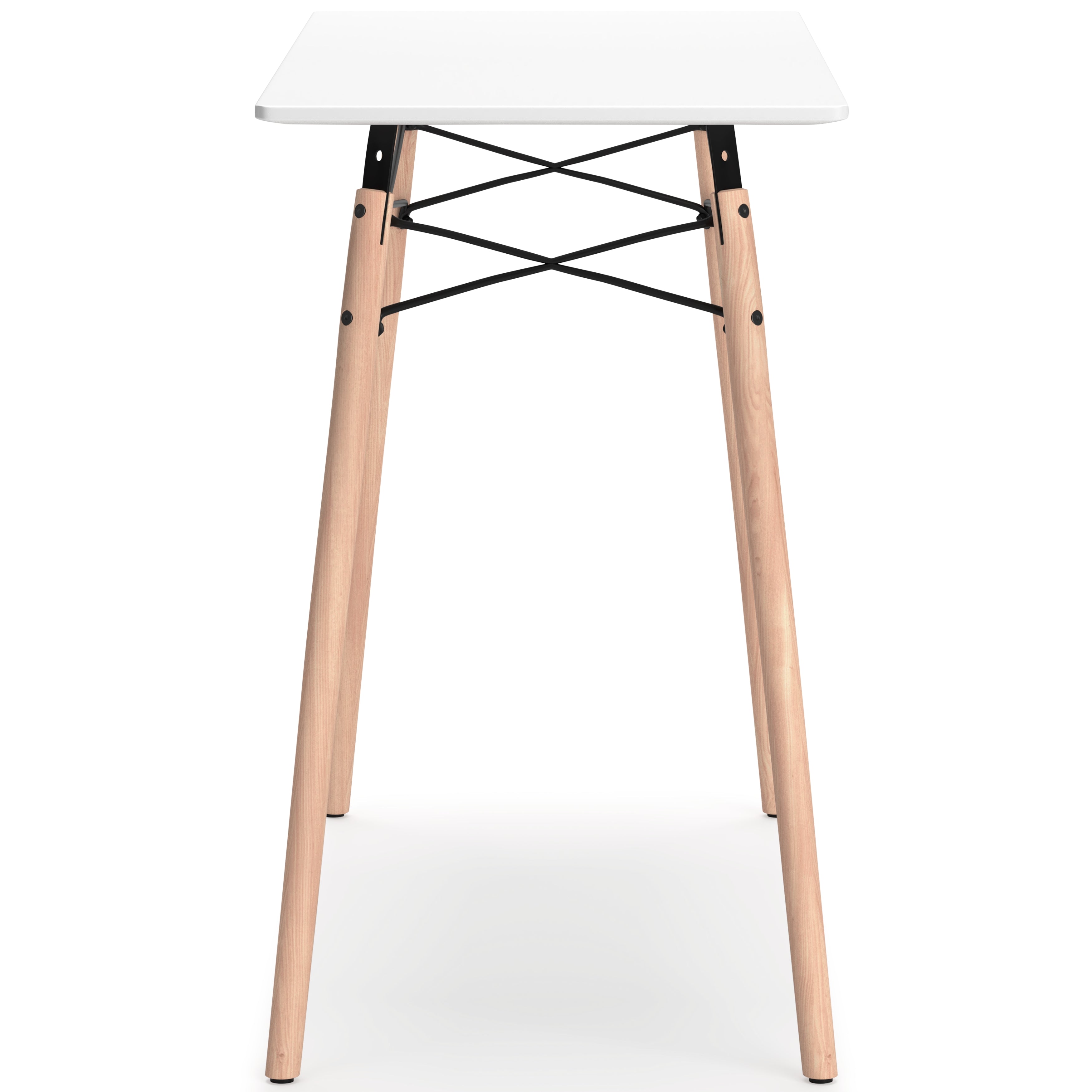 Furniture City Laplace - Ashley Furniture - Jaspeni Office Desk - Home Office Desk / White/Natural - H020-110