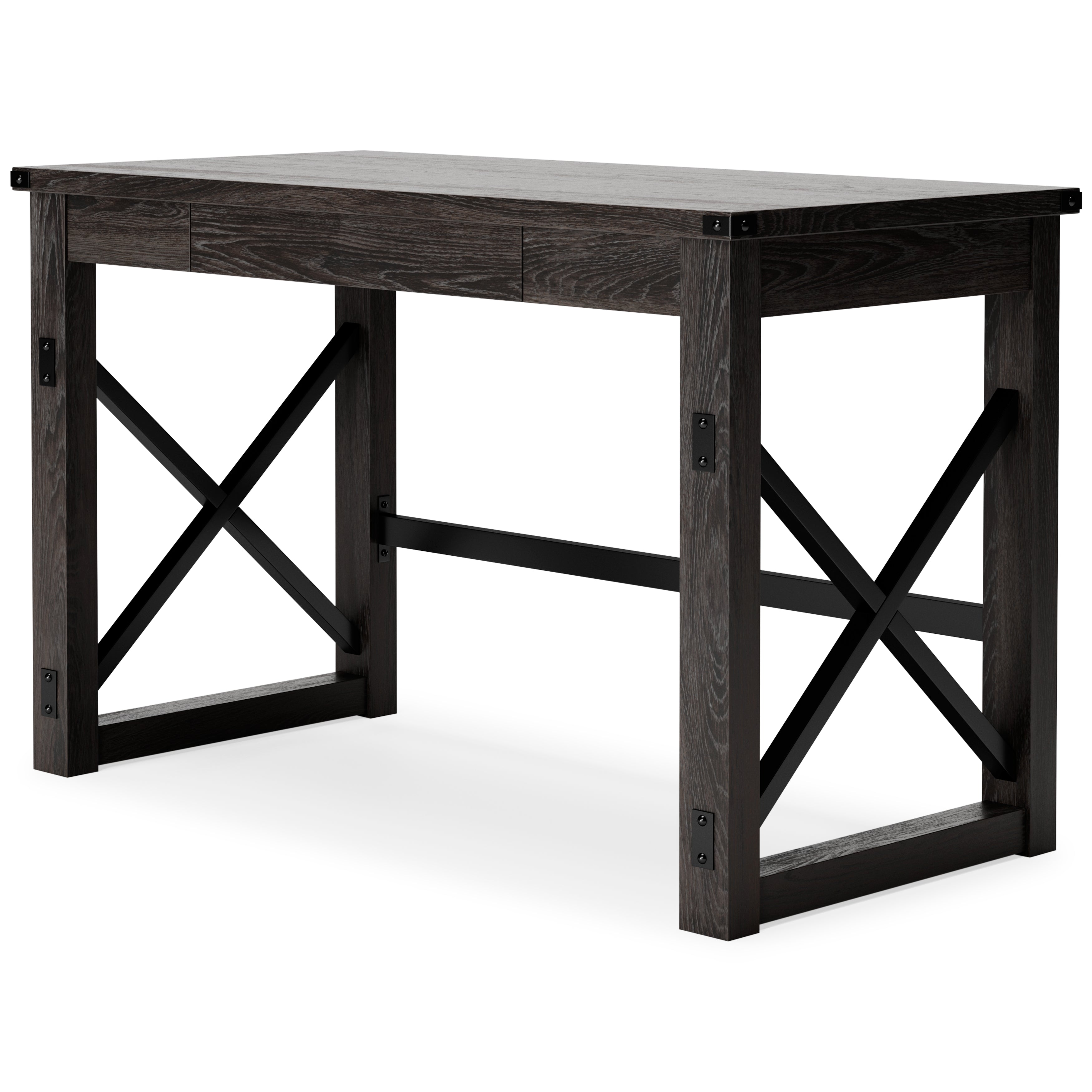 Furniture City Laplace - Ashley Furniture - Freedan Office Desk - Home Office Desk / Grayish Brown - H286-26