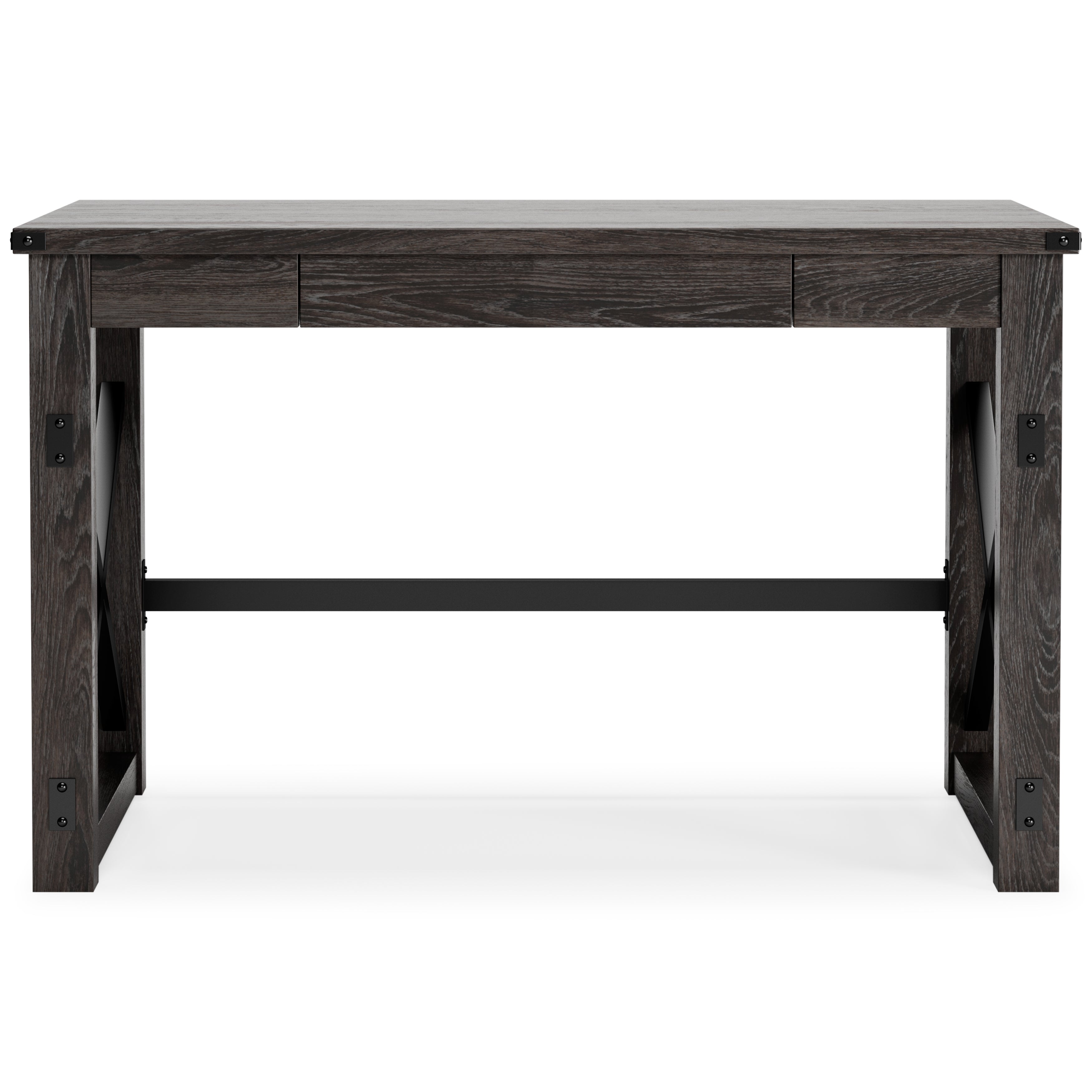 Furniture City Laplace - Ashley Furniture - Freedan Office Desk - Home Office Desk / Grayish Brown - H286-26