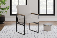 Furniture City Laplace - Ashley Furniture - Montia Desk Chair - Home Office Desk Chair (1/CN) - H632-01A