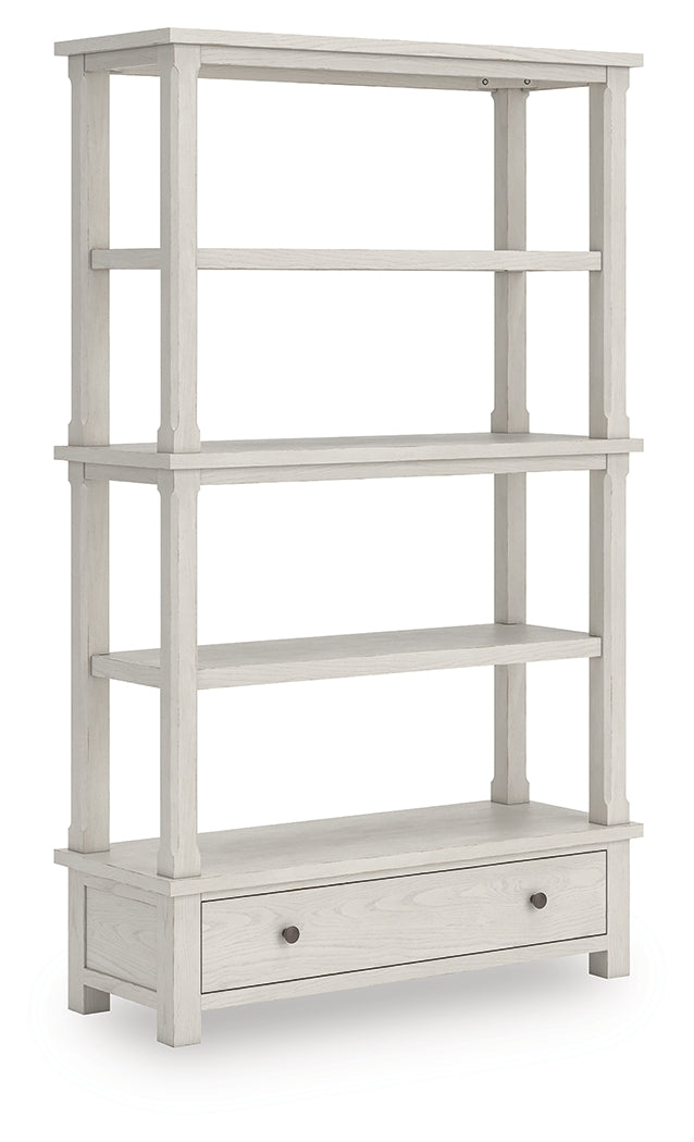 Furniture City Laplace - Ashley Furniture - Robbinsdale 75" Bookcase - Bookcase / Antique White - H742-70