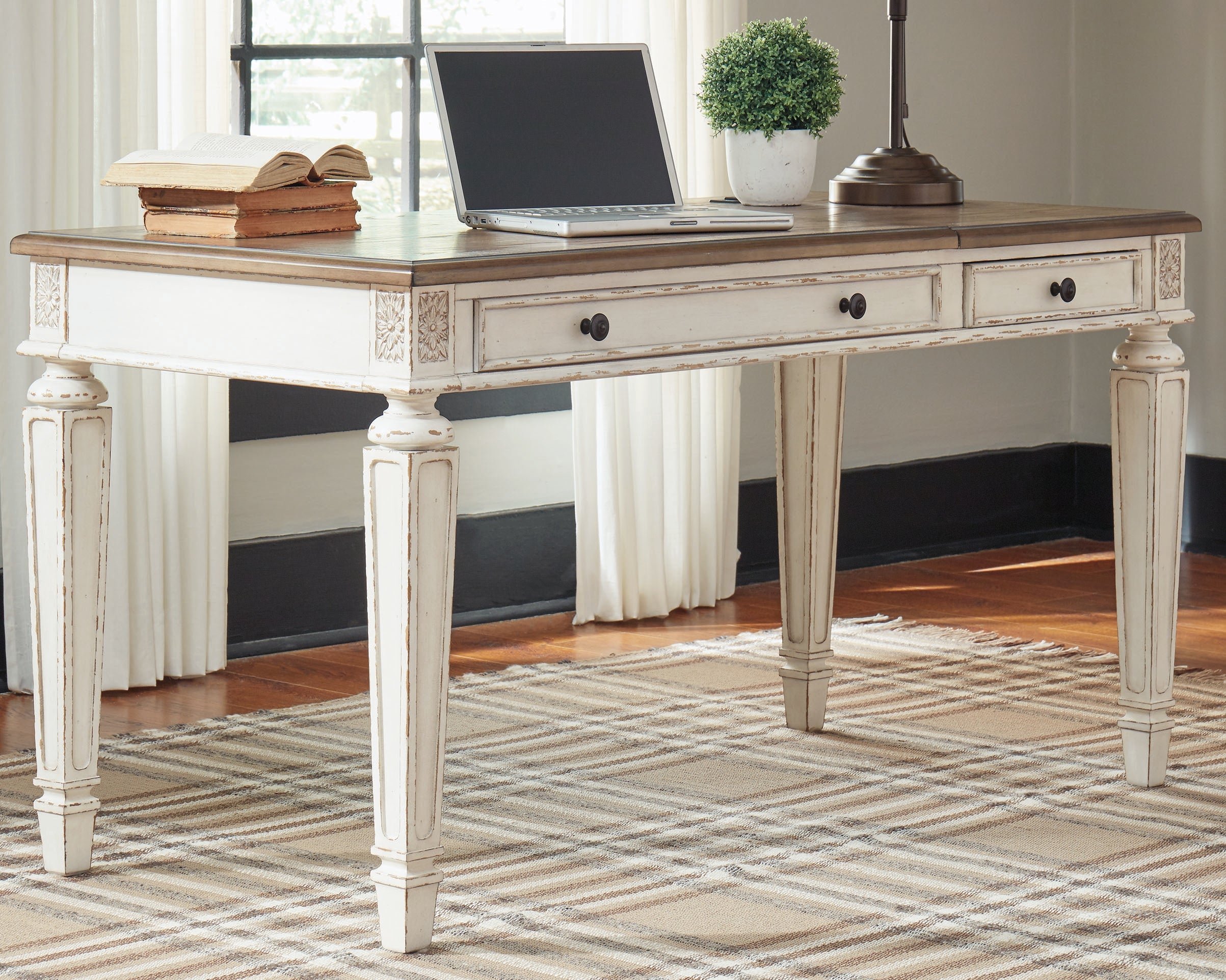 Furniture City Laplace - Ashley Furniture - Realyn Office Desk - Home Office Lift Top Desk - H743-134