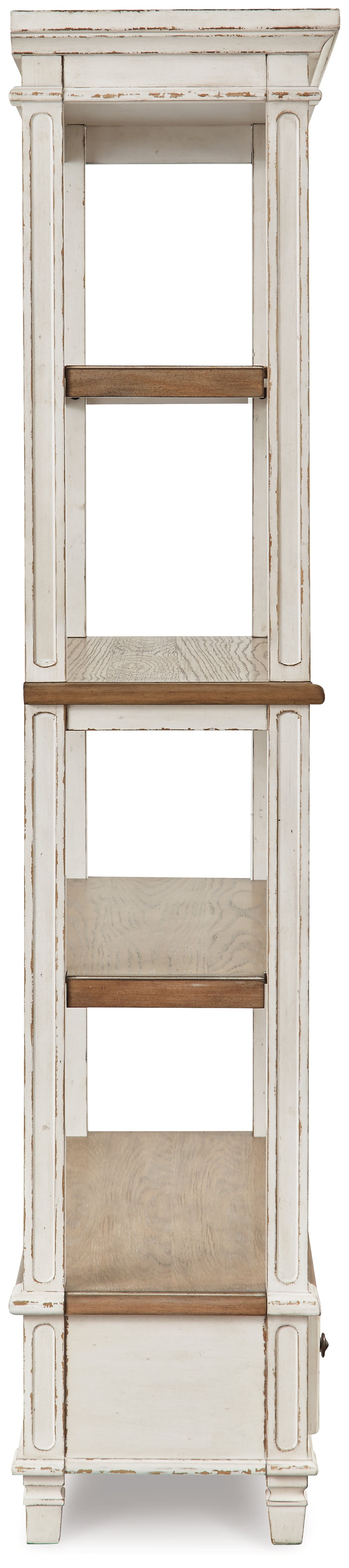 Furniture City Laplace - Ashley Furniture - Realyn Bookcase - Bookcase / Brown/White - H743-70