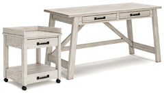 Carynhurst Home Office Desk and Printer Stand