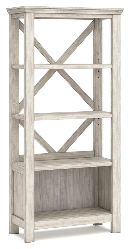 Furniture City Laplace - Ashley Furniture - Carynhurst Bookcase - Large Bookcase / Whitewash - H755-17