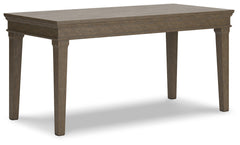 Furniture City Laplace - Ashley Furniture - Janismore Office Desk - Home Office Desk / Weathered Gray - H776-44