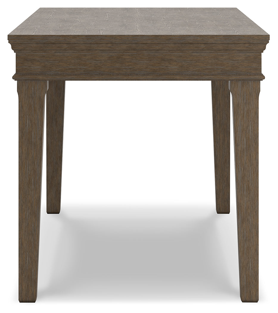 Furniture City Laplace - Ashley Furniture - Janismore Office Desk - Home Office Desk / Weathered Gray - H776-44