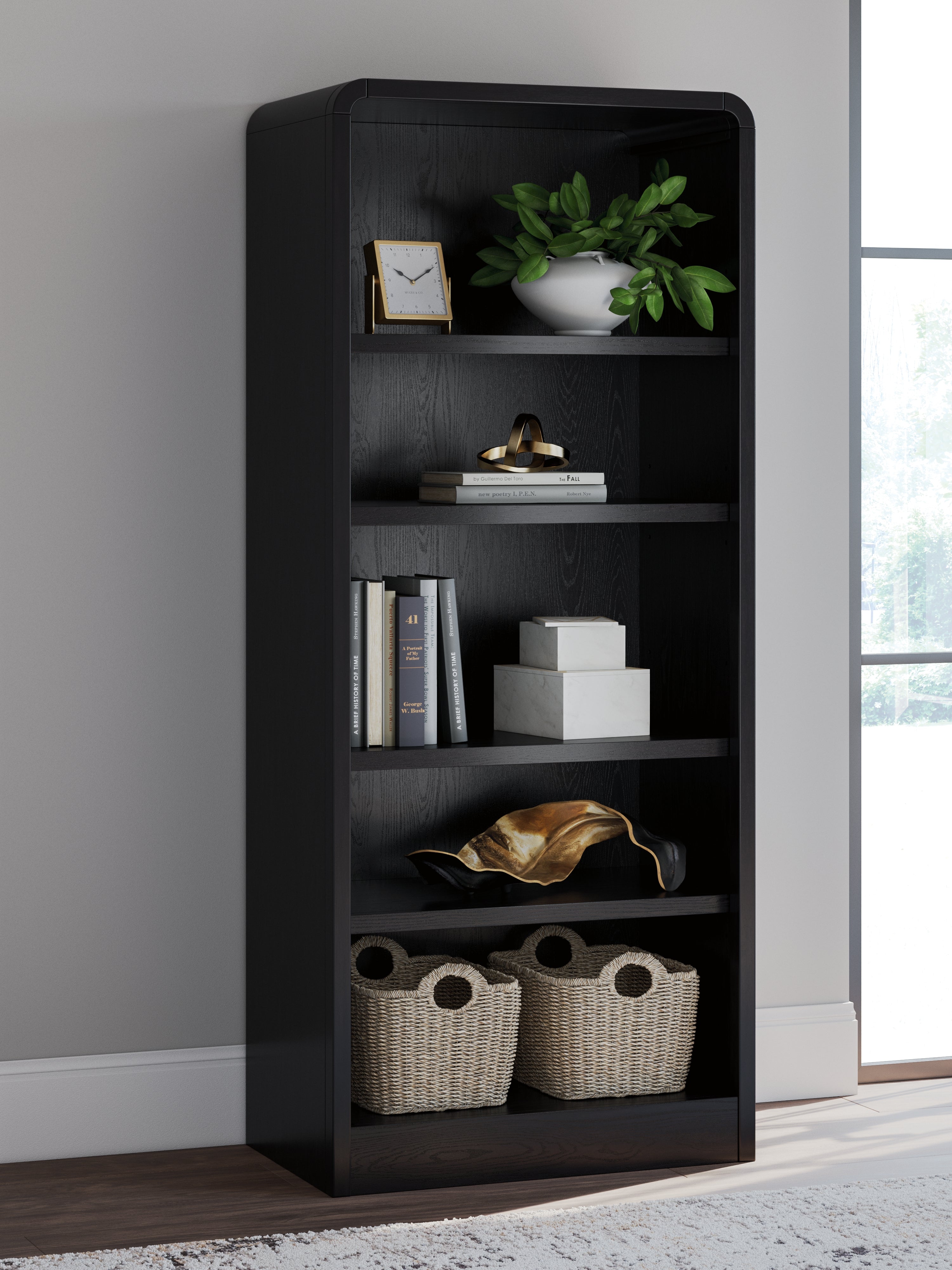 Furniture City Laplace - Ashley Furniture - Rowanbeck 72" Bookcase - Large Bookcase - H821-17