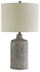 Furniture City Laplace - Ashley Furniture - Linus Lighting - Ceramic Table Lamp (1/CN) / Antique Black - L117964