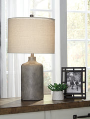 Furniture City Laplace - Ashley Furniture - Linus Lighting - Ceramic Table Lamp (1/CN) / Antique Black - L117964