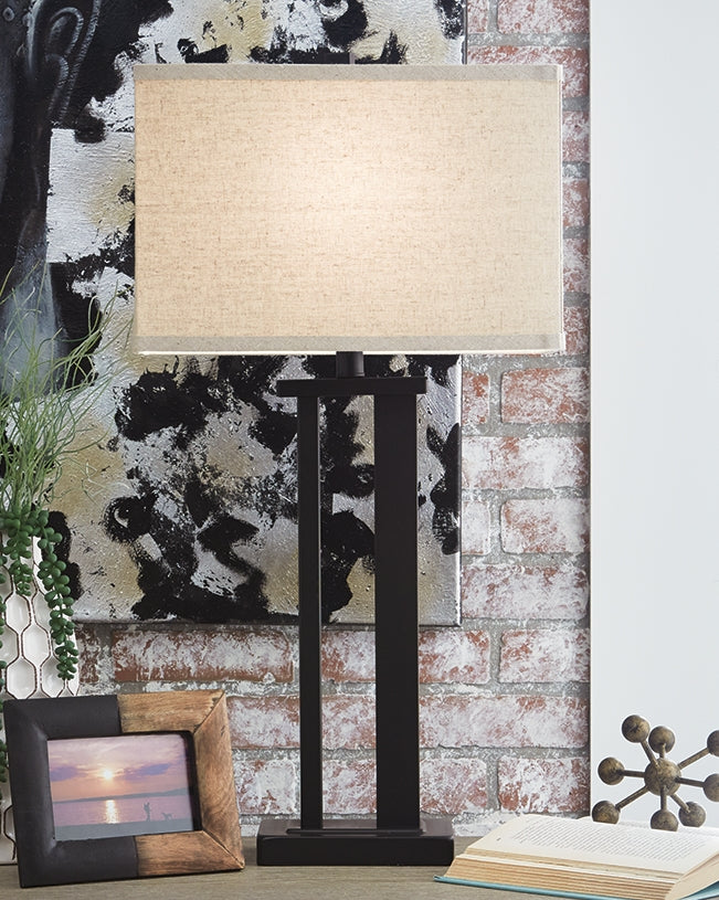 Furniture City Laplace - Ashley Furniture - Aniela Lighting - Metal Table Lamp (Set of 2) - L204074