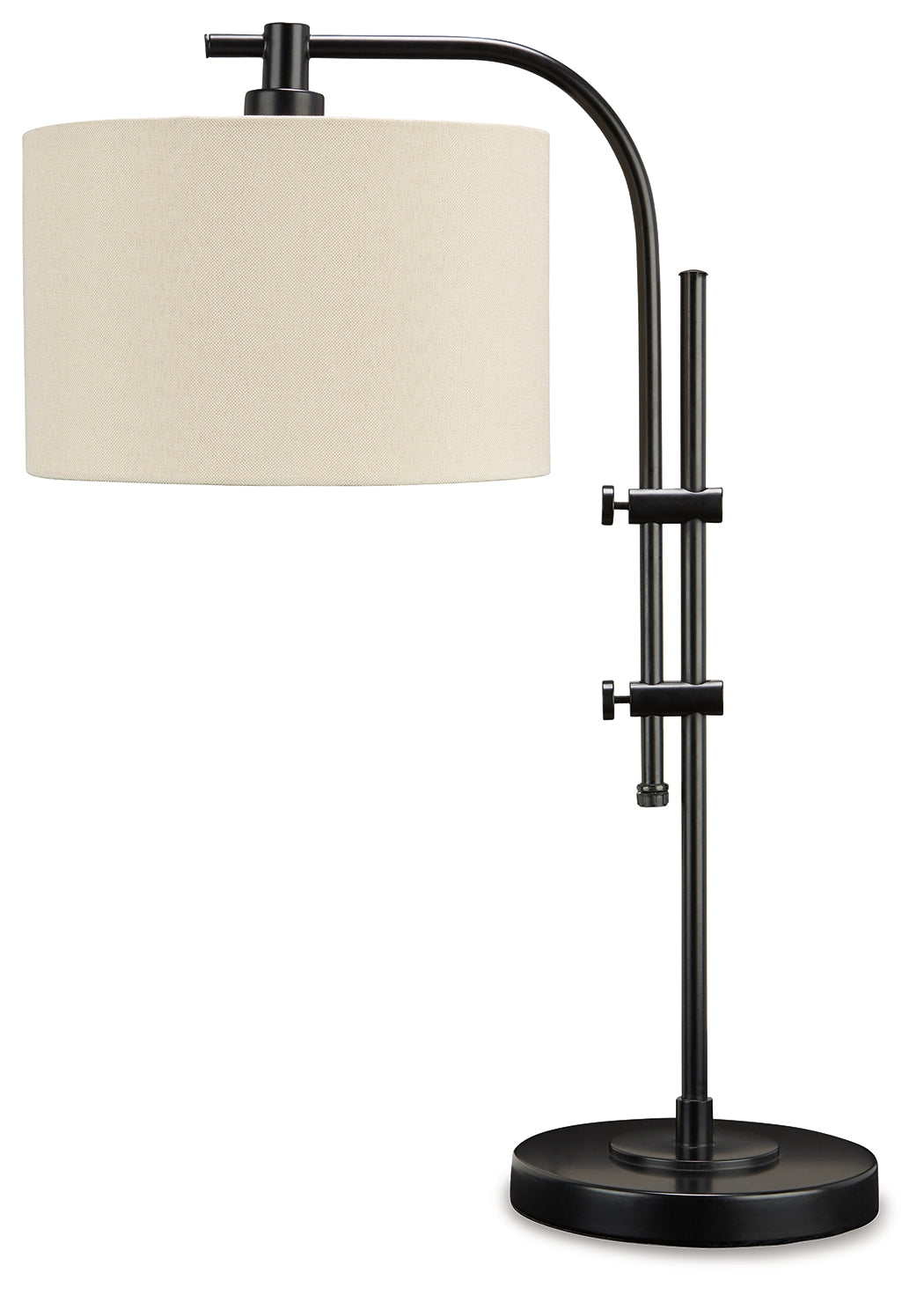 Furniture City Laplace - Ashley Furniture - Baronvale Lighting - Metal Accent Lamp (1/CN) / Black - L206043