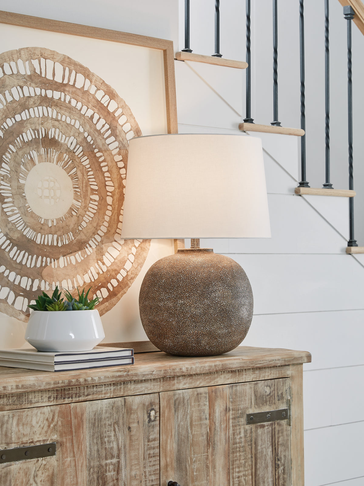 Furniture City Laplace - Ashley Furniture - Neavesboro Lighting - Metal Table Lamp (1/CN) - L207484