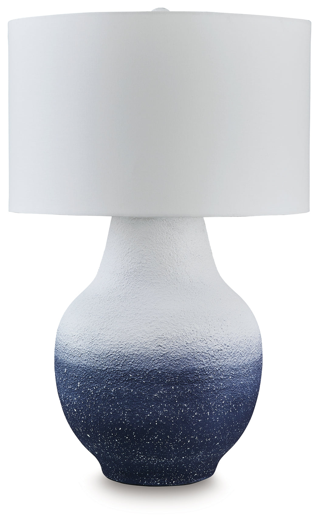 Furniture City Laplace - Ashley Furniture - Dashland Table Lamp - Metal Table Lamp (1/CN) / White/Navy - L207514