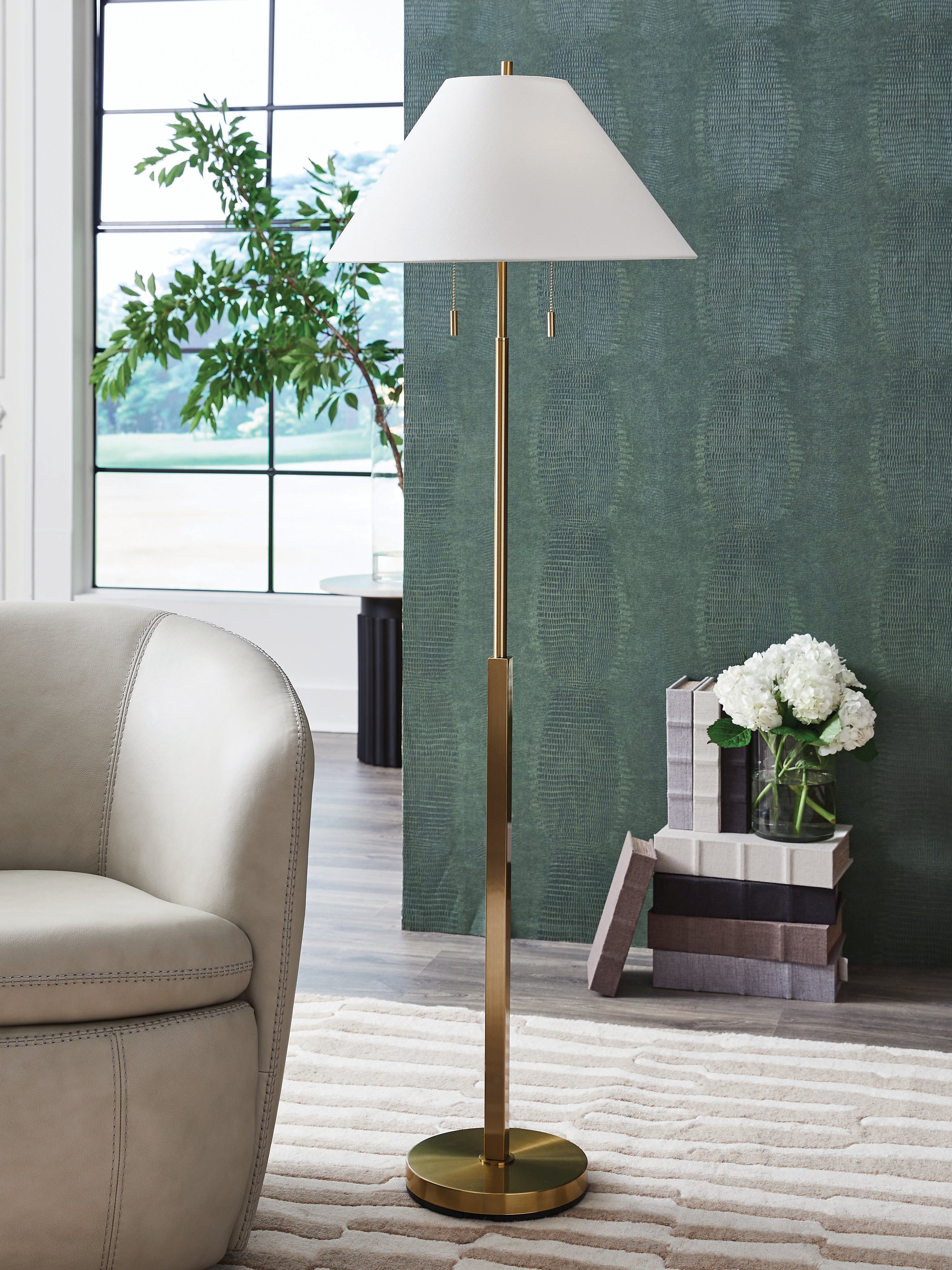 Furniture City Laplace - Ashley Furniture - Haigwood Lighting - Metal Floor Lamp (1/CN) - L208471