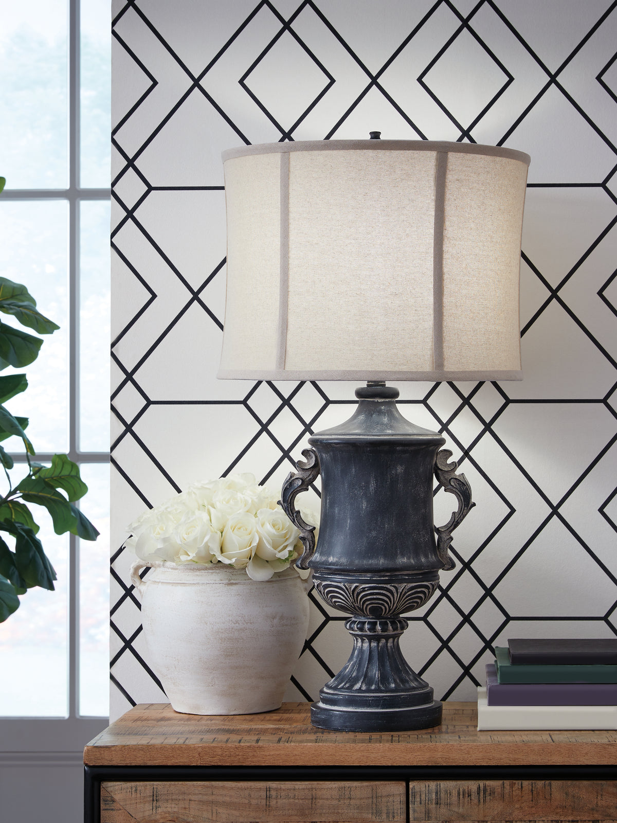 Furniture City Laplace - Ashley Furniture - Morvanford Lighting - Poly Table Lamp (1/CN) - L235834
