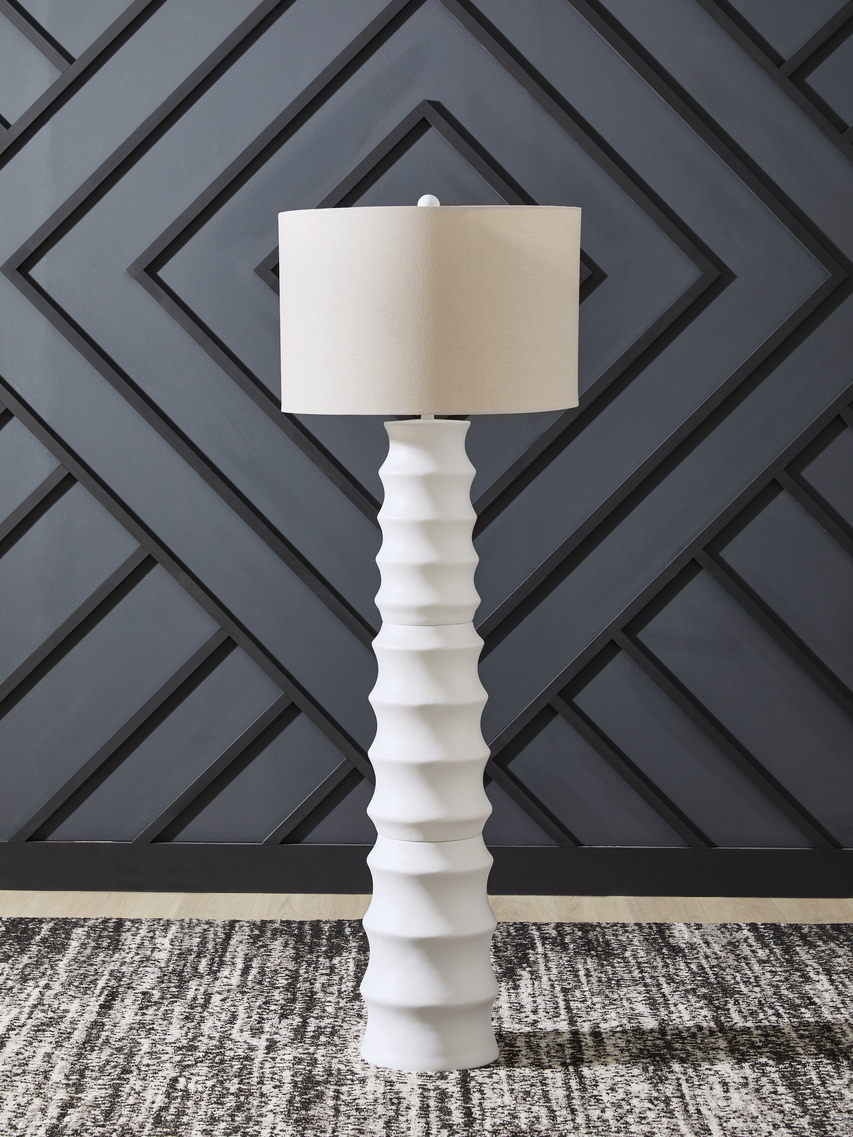 Furniture City Laplace - Ashley Furniture - Veraleigh Lighting - Poly Floor Lamp (1/CN) - L235851