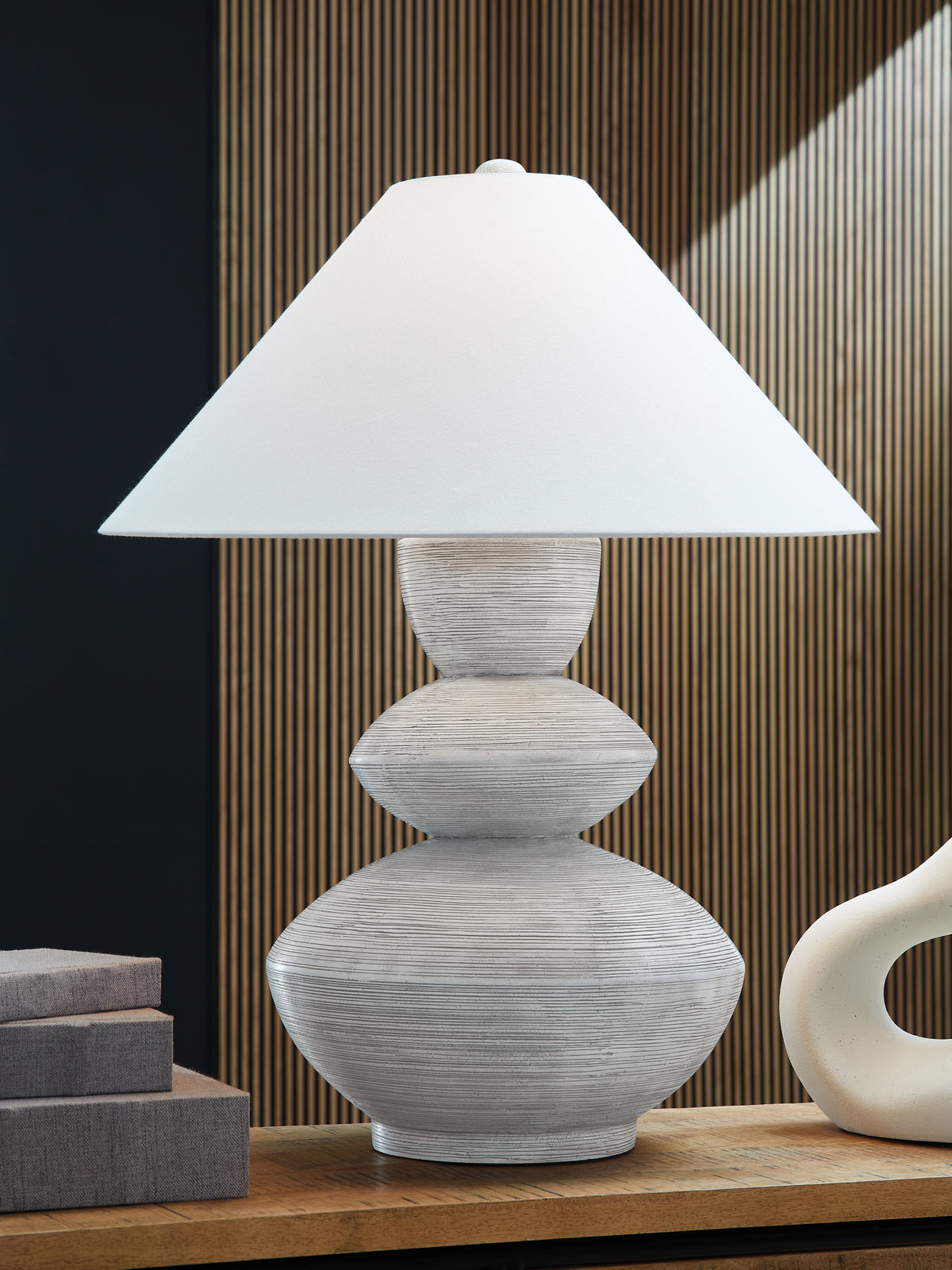 Furniture City Laplace - Ashley Furniture - Brickdon Table Lamp - Poly Table Lamp (1/CN) - L235874