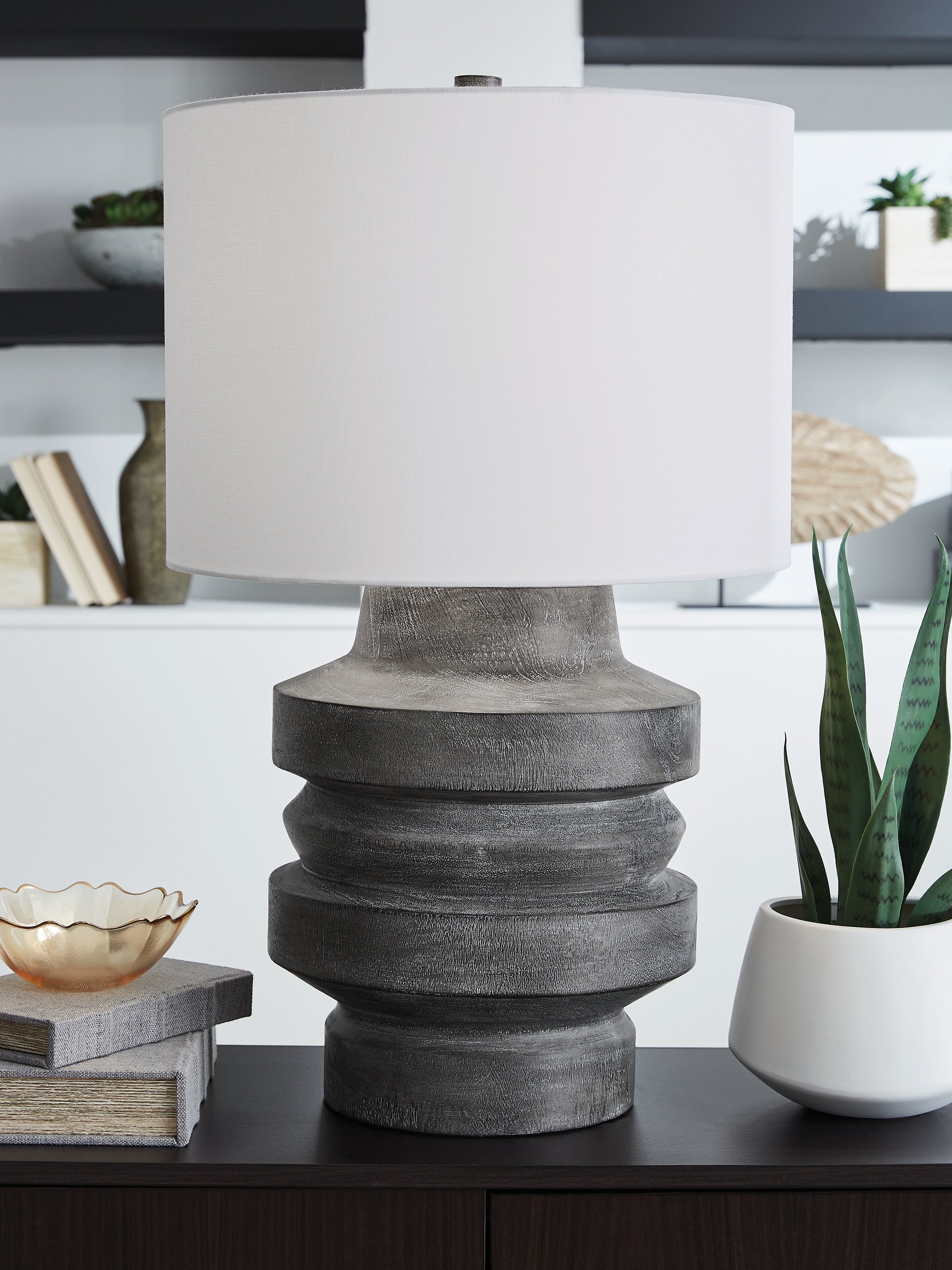 Furniture City Laplace - Ashley Furniture - Wahida Lighting - Poly Table Lamp (1/CN) - L235914