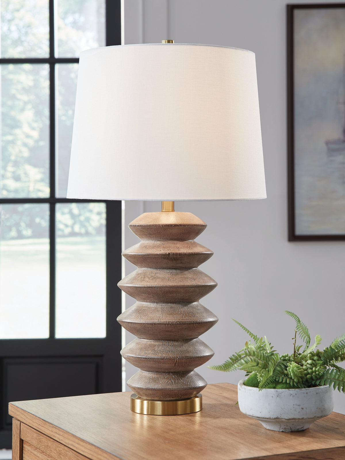 Furniture City Laplace - Ashley Furniture - Jyllyard Table Lamp - Poly Table Lamp (1/CN) - L235944
