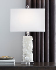 Furniture City Laplace - Ashley Furniture - Malise Lighting - Alabaster Table Lamp (1/CN) / White - L429014