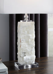 Furniture City Laplace - Ashley Furniture - Malise Lighting - Alabaster Table Lamp (1/CN) / White - L429014