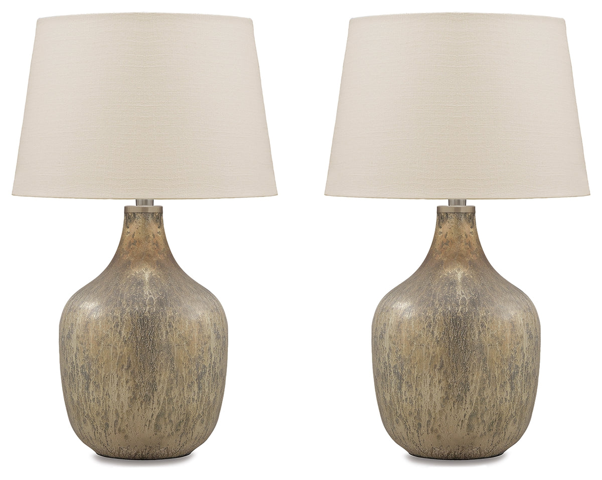 Furniture City Laplace - Ashley Furniture - Mari Table Lamp (Set of 2) - Table Lamp (Set of 2) - L430664X2