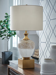 Furniture City Laplace - Ashley Furniture - Tavisburg Table Lamp - Glass Table Lamp (1/CN) - L430894