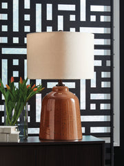 Furniture City Laplace - Ashley Furniture - Aaleahya Lighting - Glass Table Lamp (1/CN) - L430904