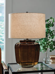 Furniture City Laplace - Ashley Furniture - Bainmore Lighting - Glass Table Lamp (1/CN) - L430914