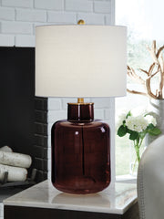 Furniture City Laplace - Ashley Furniture - Mette Table Lamp - Glass Table Lamp (1/CN) - L430924
