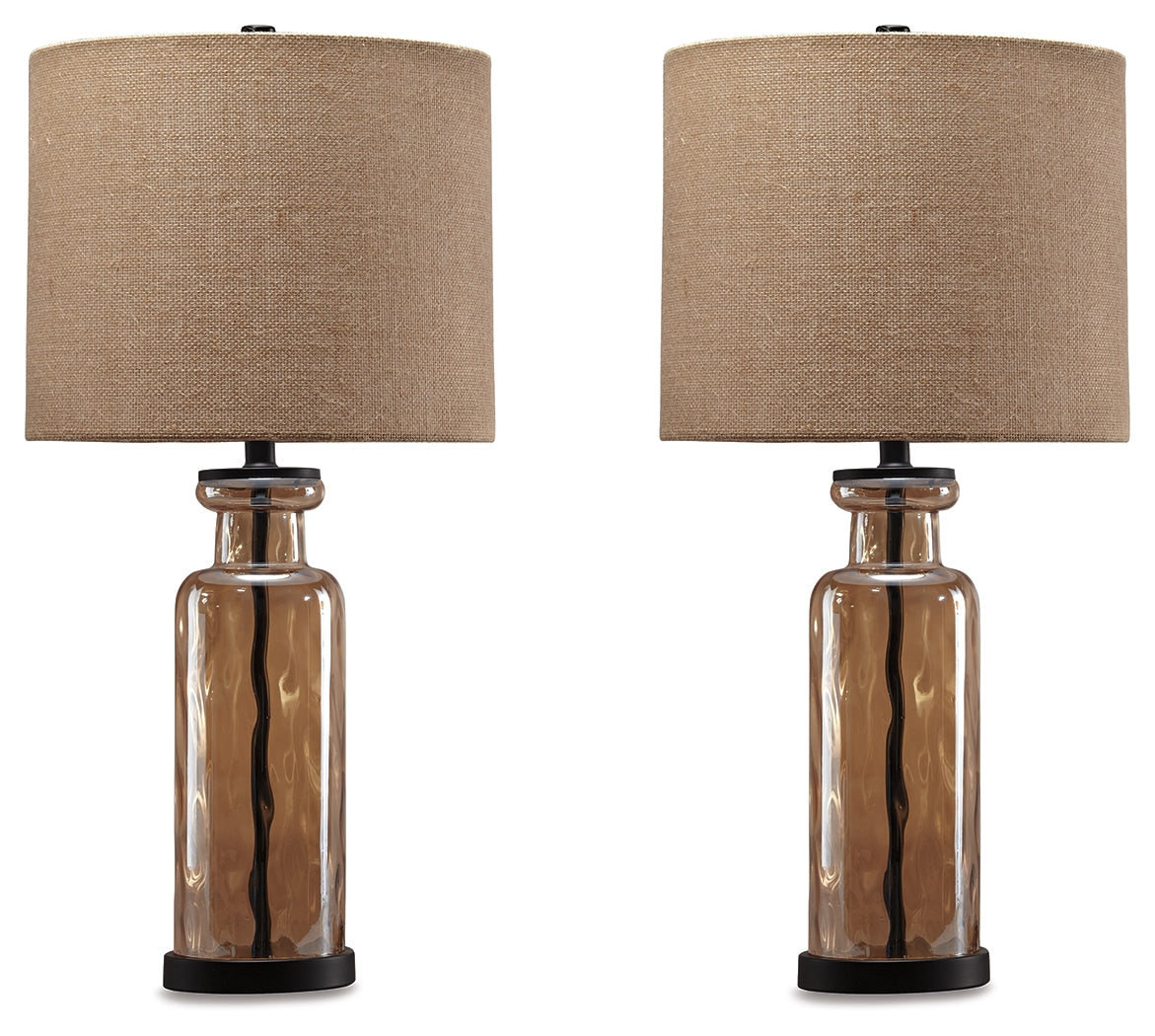 Furniture City Laplace - Ashley Furniture - Laurentia Table Lamp (Set of 2) - Table Lamp (Set of 2) - L431414X2