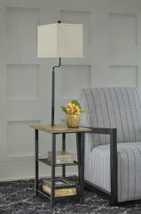 Furniture City Laplace - Ashley Furniture - Shianne Lighting - Metal Tray Lamp (1/CN) / Black - L734031