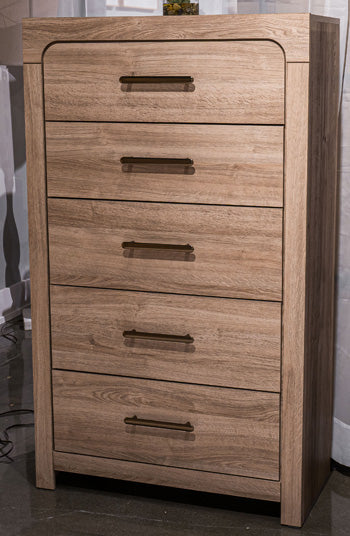Furniture City Laplace - Ashley Furniture - Kinlanni Bedroom - Five Drawer Chest - PCB1360-46
