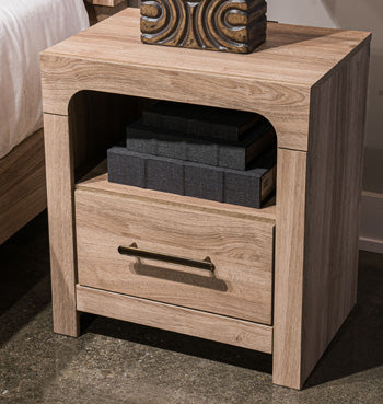 Furniture City Laplace - Ashley Furniture - Kinlanni Bedroom - One Drawer Night Stand - PCB1360-91